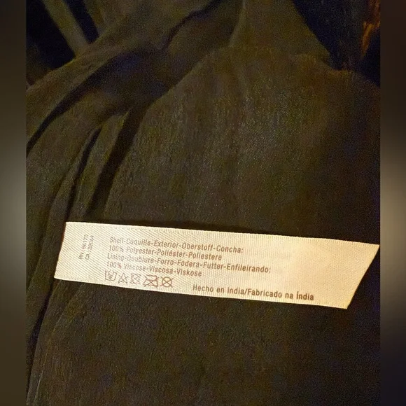 Free People Bianca Striped Sequin/Beaded Open Front Jacket,Size-Small - Picture 14 of 14